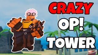 The New Brawler is Amazing | Tower SHOWCASE & REVIEW - Roblox Tower Defense Simulator (TDS)