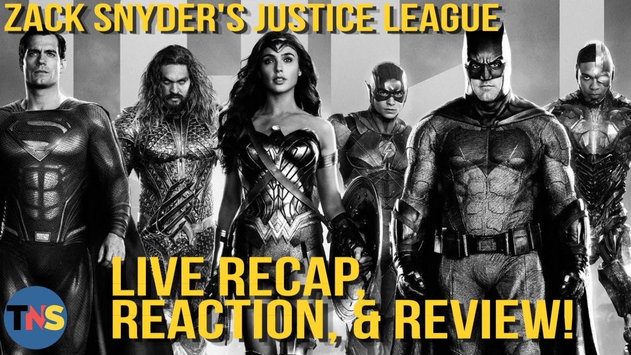 Zack Snyder's Justice League Live Recap, Reaction & Review!