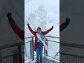At the top of Europe.......           #shorts #switzerland #jungfrau