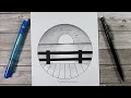 Comment dessine un paysage dans un cercle  cole de dessin  tuto dessin