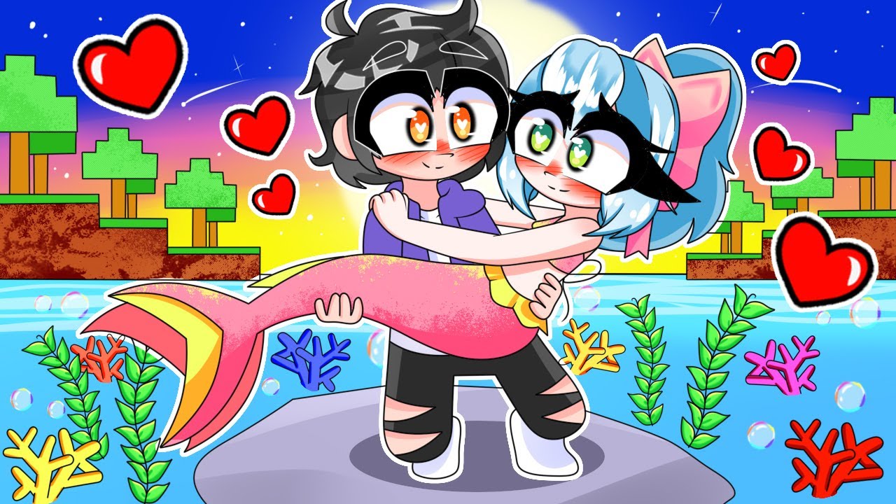 ¡SRTACATANA SIRENA SE ENAMORA DE SRJUANCHO! 😱💖 ¿ME BESAN? 😳 SRTACATANA MINECRAFT ROLEPLAY