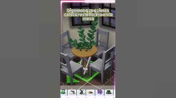 Trick to shrink or enlarge objects in The Sims 4 #sims4