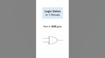 XOR Logic Gate #electricalengineering #computerengineering #physics #computerscience