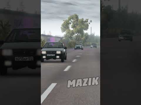 Погоня закончилась трагедией |  #beamng #beamngdrive #mz