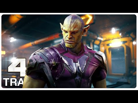 SECRET INVASION : 4 Minute Trailers (4K ULTRA HD) NEW 2023