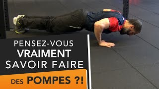 Corrigez vos POMPES 💥 Technique💩 Erreurs🤕 Progression👽 Morphologie🦍