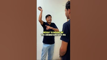 Shocking Science 💀 Jaan Bachi Because of Projectile Motion 😱 #shorts #esaral #iitbombay #jee #iit