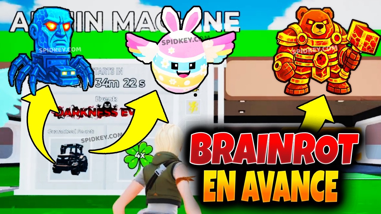 Comment Connaître Brainrot en AVANCE ADMIN MACHINE Steal the Brainrot ...