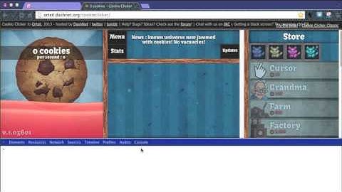 Cookie Clicker: Extreme Google Chrome Hack