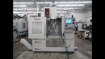 Milltronics VM17 CNC Vertical Machining Center, 15,000 RPM Spindle, Chip Auger