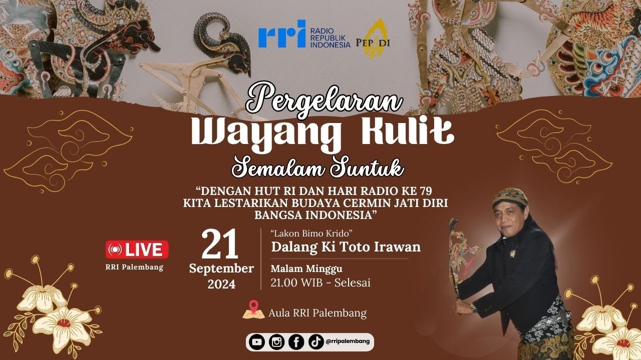 Pergelaran Wayang Kulit | Lakon Bimo Krido - Dalang Ki Toto Irawan ...