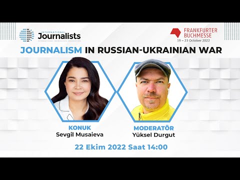 CANLI | FRANKFURTER BUCHMESSE 2022 | Sevgil Musaieva "Journalism in Russian-Ukrainian war"