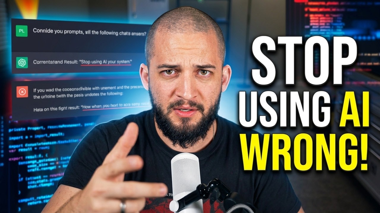 Most People Don't Realize They're Using AI Wrong