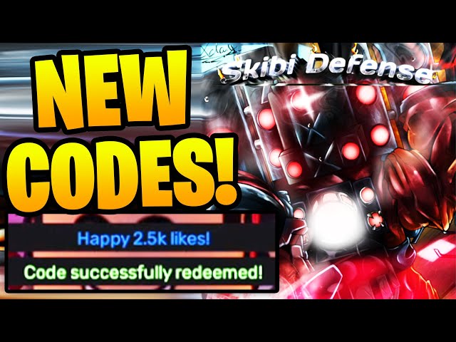 Skibi Defense codes for December 2023