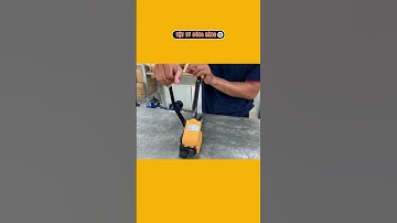 [A333] Máy đóng đai kiện không dùng khóa, chuyên dùng cho dây đai thép #maydongdaia333