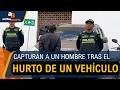 Capturan a un hombre y aprehenden a un menor tras el hurto de un vehículo | CityTv