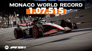 F1 23 Monaco World Record + Setup - 1.07.515