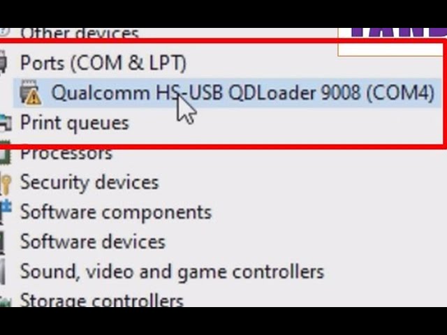 Как Исправить Драйвер Подписки Qualcomm QDLoader HS-USB 9008 На.