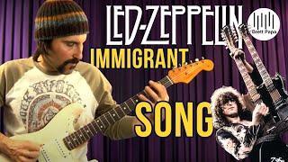 Video thumbnail of "Led Zeppelin - Immigrant Song - Guitar Lesson"