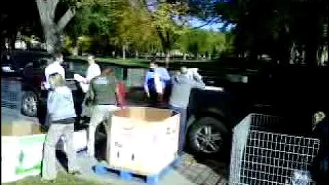 Cans Around the Oval at Colorado State University