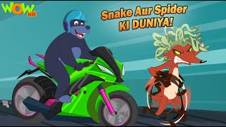 mad serpent aur foxie ki spider kahani eena meena deeka compilation ding dong bell