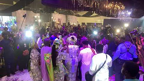 WATCH MERCY AIGBE ELEGANT OUTFIT WITH HER GORGEOUS FRIENDS ON DANCING FLOOR 