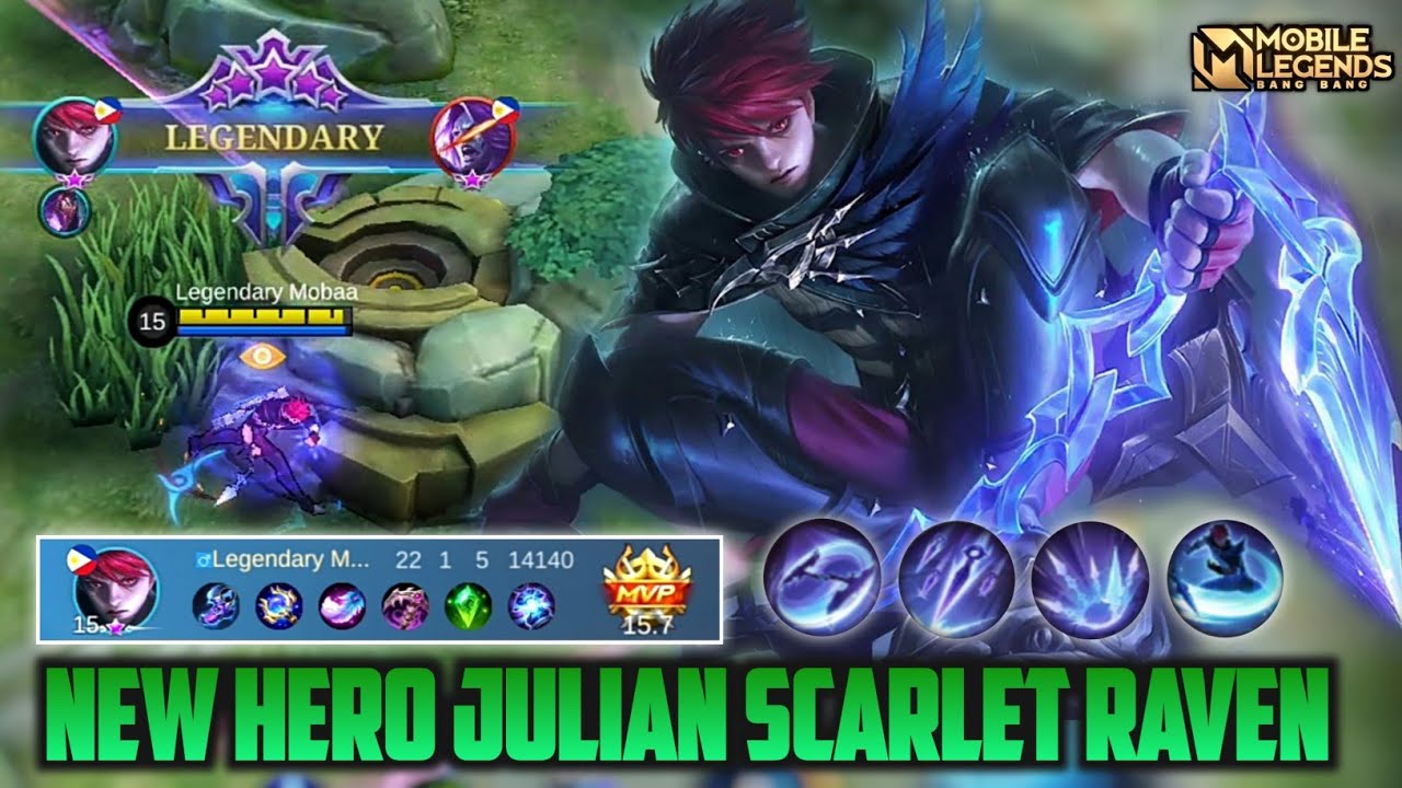 Julian Mobile Legends , Julian Gameplay Best Build And Skill Combo - Mobile  Legends Bang Bang - BiliBili
