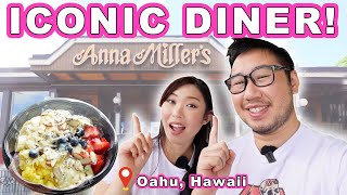 ICONIC DINER! Last in the world! || [Oahu, Hawaii] Diner Classics and Acai Bowls