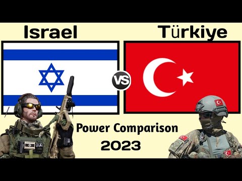 Israel vs Türkiye (Turkey) military power comparison 2023 | turkey vs Israel | World military power