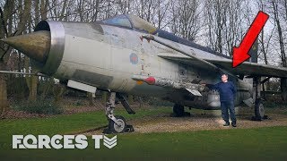 He Has A Lightning Fighter Jet In His GARDEN!? | Forces TV
