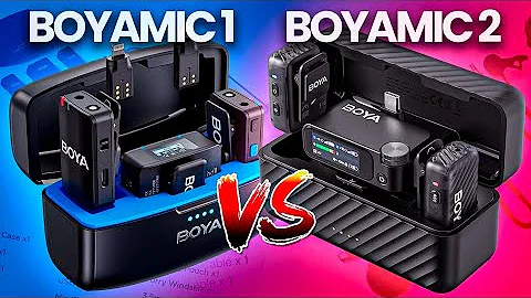 🎙️BoyaMic 1 vs BoyaMic 2 – Which is the Best Microphone for You?