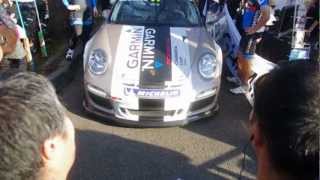 【ジャパンカップ12】GARMINチームメンバー、ポルシェ911カップカーに興奮