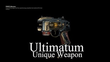 The Outer Worlds - Ultimatum Unique Handgun - Vulcan