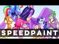 Happy 10 Years! | MLP Speedpaint