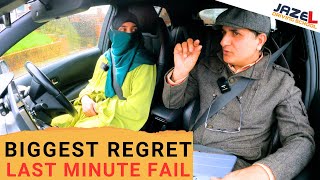Last Minute Failure: Biggest Regrets: Mock Driving Test
