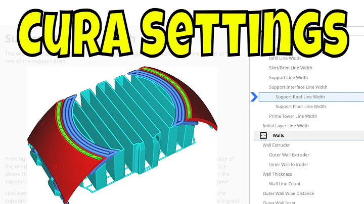 Better/Faster 3D Printing with Cura Settings Guide