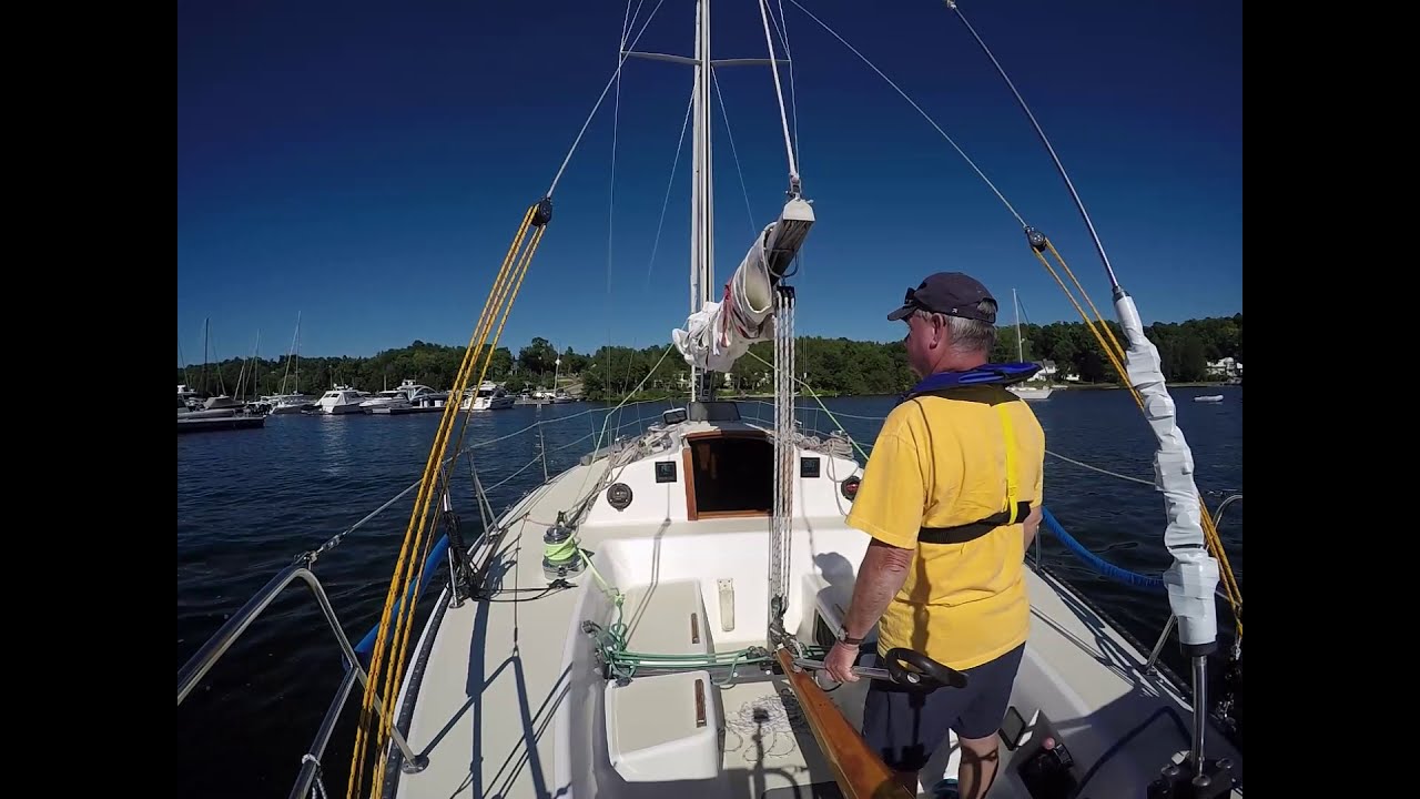 Docking at Egg Harbor Marina