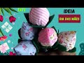 Lembrancinha Dia das Mães - Caneta com Ponteira de Tulipa  /Fuxico  /Diy / Crafts