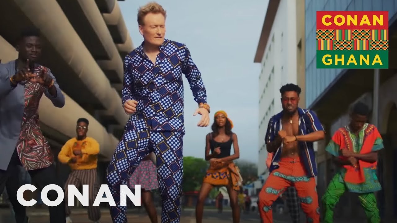 Conan Makes A Music Video With Kuami Eugene - CONAN on TBS