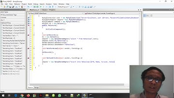 Membuat Program CRUD Menggunakan Bahasa Pemrograman C# dan MySql Part #2 | Ahmad Nadhif Musthofa