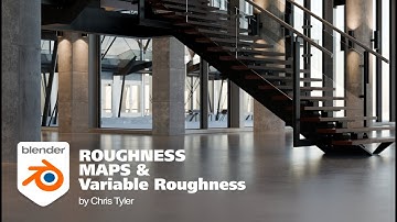 Variable Roughness, mixing with roughness map for more realism.