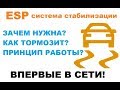 Как работает система ESP! ОЧЕНЬ НАГЛЯДНО!