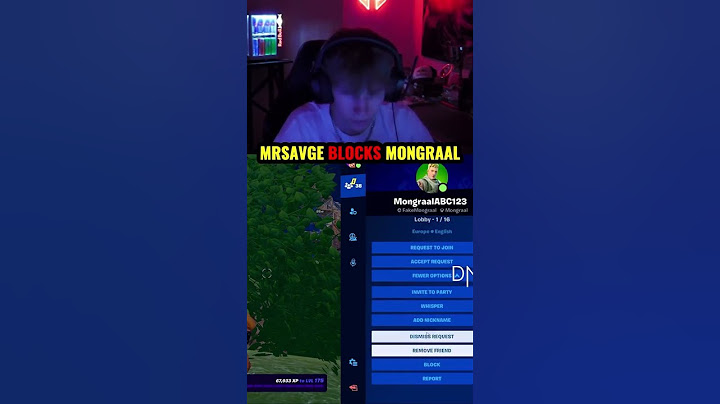 Mrsavage Drops Mongraal FNCS!