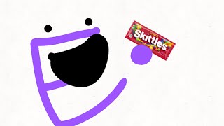 Ë tries some skittles