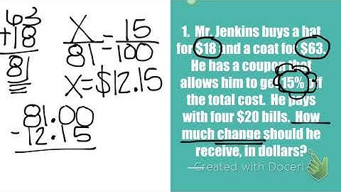 Multi-Step Percent Problems