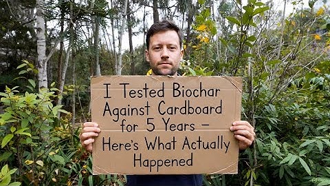 I Tested Biochar Against Cardboard for 5 Years - Here