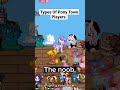 Types Of Pony Town Players. | #trending #ponytown #mlp #Short #shorts