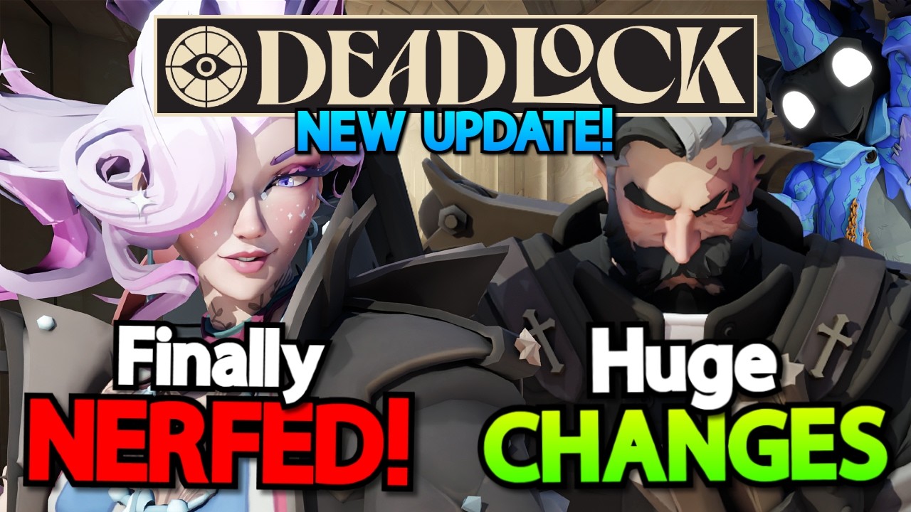 Deadlock Roster Update EVERY New Hero Just Got CHANGED! - Deadlock Balance Update - YouTube