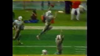 Dick enberg and merlin olsen call a.j. duhe's third interception of a
richard todd pass as the miami dolphins advance to super bowl xvii
over new york je...