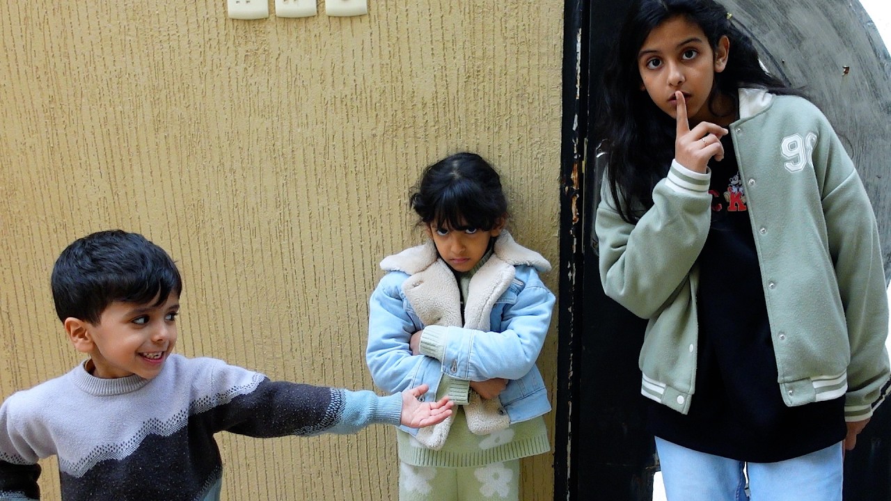 جوجو تمقلب سارة بالجار المزيف شوفوا شلون !!